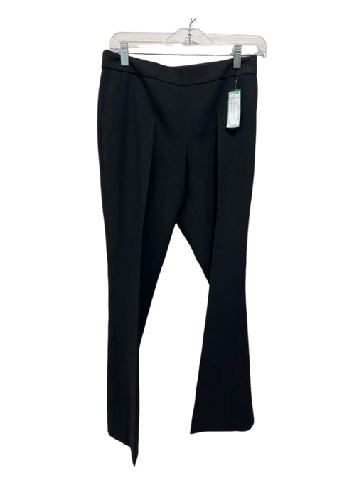 Boss Hugo Boss Size 4 Black Polyester Blend Side Zip Cigarette Pants Black / 4