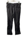 Ralph Lauren Size 34 Black Lambskin 5 Pocket zip fly High Waist Bootcut Pants Black / 34