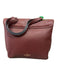 Valentino Maroon Leather Expandable Shoulder Bag Top Handle Gold Hardware Purse Maroon / Medium