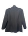 Vita Grace Size Large Black Polyester Long Sleeve Scalloped One Button Jacket Black / Large