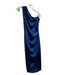 Elliatt Size S Navy Blue Polyester One Shoulder Midi Dress Navy Blue / S