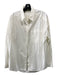 Alex Mill Size M Ivory White Cotton Button Down Long Sleeve Breast Pocket Top Ivory White / M