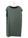 Eileen Fisher Size Large Green Viscose Blend Drop Shoulder High Neck Dress Green / Large