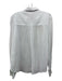 FREE the Label Size S White Cotton Semi Sheer Button Down Long Puff Sleeve Top White / S