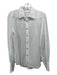 FREE the Label Size S White Cotton Semi Sheer Button Down Long Puff Sleeve Top White / S