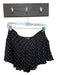 We The Free Size S Charcoal & White Viscose Polka Dot Shorts Charcoal & White / S