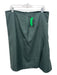 Armani Collezioni Size 12 Dark Green Wool Knee Length Straight Skirt Dark Green / 12