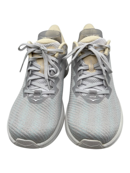 Hoka Shoe Size 11 Gray textile upper Low Top Athletic Lace Up Running Sneakers Gray / 11