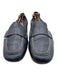 AGL Shoe Size 43 Navy Leather Stitching Detail Loafer Driver Flats Navy / 43