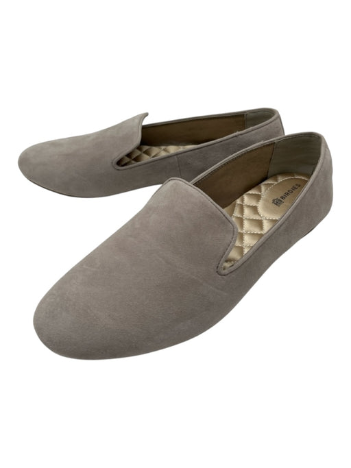 Birdies Shoe Size 8 Light Gray Suede Slipper Loafers Light Gray / 8