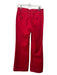 3.1 Phillip Lim Size 4 Red Cotton Low Rise Wide Leg Pants Red / 4