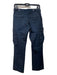 Dior Size 44 Navy Cotton Mid Rise Tapered Cargo Crop Pants Navy / 44