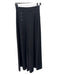 Patrizia Luca Size XS Black Polyester Elastic Waist Trouser Wide Leg Pants Black / XS