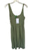 Athleta Size M Sage green Modal Blend Sleeveless Midi Athletic Dress Sage green / M