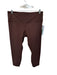 Athleta Size L Brown Polyester Blend Cropped Athletic Leggings Brown / L