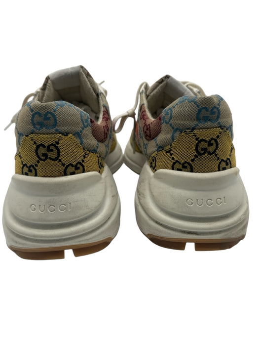 Gucci Shoe Size 9 Multi Canvas logo Sneaker Men's Shoes 9