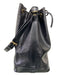 Louis Vuitton Black Leather Epi Brass Hardware Bucket Drawstring Bag Black / Large