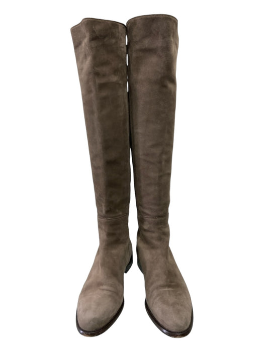 Ann Mashburn Shoe Size 38 Taupe Suede Knee High Boots Taupe / 38