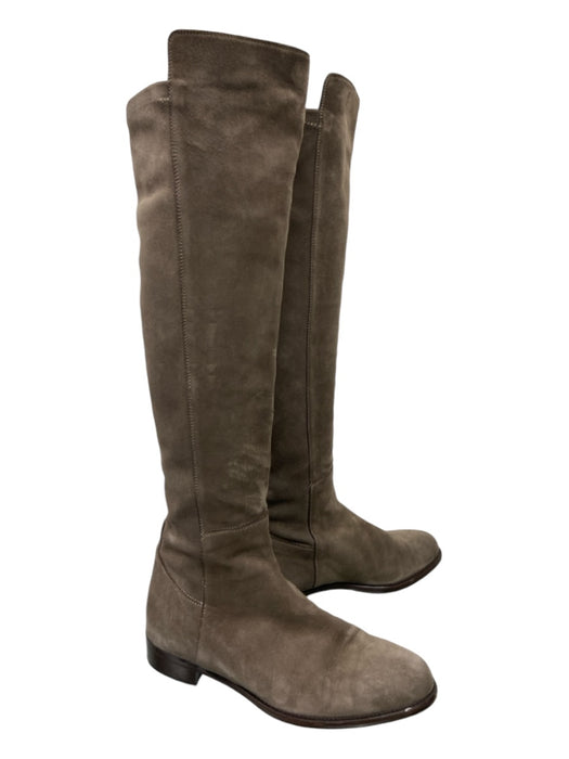 Ann Mashburn Shoe Size 38 Taupe Suede Knee High Boots Taupe / 38