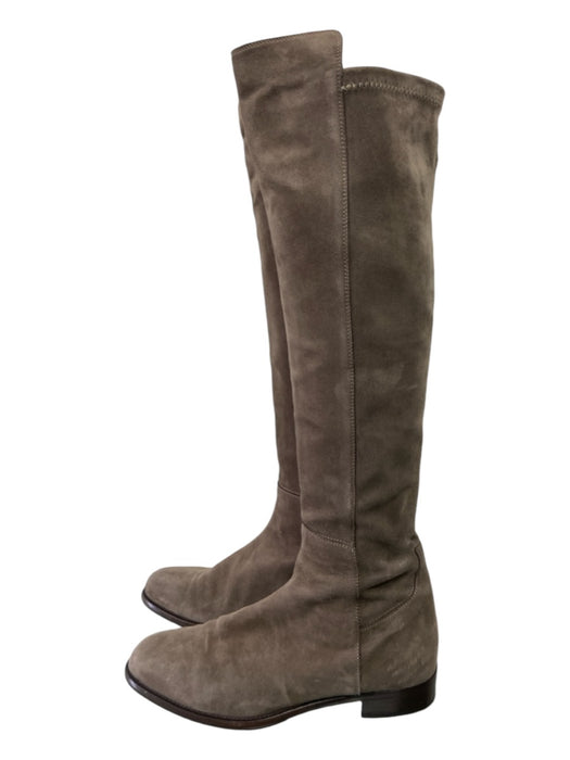 Ann Mashburn Shoe Size 38 Taupe Suede Knee High Boots Taupe / 38