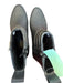 Loeffler Randall Shoe Size 8 Black Rubber Buckles Side Zip Short Rainboots Black / 8
