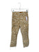 Mother Size 27 Tan & White Cotton Blend High Waist Animal Print Bootcut Jeans Tan & White / 27