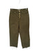 Madewell Size 27 Olive Green Cotton Blend High Waist Button Fly Wide Leg Jeans Olive Green / 27