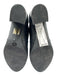 Stuart Weitzman Shoe Size 7 Black Leather Block Heel Ankle Booties Black / 7