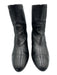 Stuart Weitzman Shoe Size 7 Black Leather Block Heel Ankle Booties Black / 7
