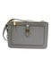 Tory Burch White Leather Pebbled Gold Hardware Crossbody Bag White / XS