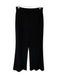 Alice + Olivia Classics Size 6 Black Polyester Pintuck Front Trouser Pants Black / 6