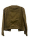 My Anorak Size XS Olive & Multi Nylon Camo Sleeveless Zip Front Vest Olive & Multi / XS