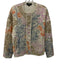 IF Only Studio Size S Cream & Multi Cotton Button Front Front Pockets Jacket Cream & Multi / S