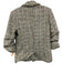 5a7 Cinq a Sept Size 0 Multicolor Polyester & Acrylic Tweed Ruched Sleeve Jacket Multicolor / 0