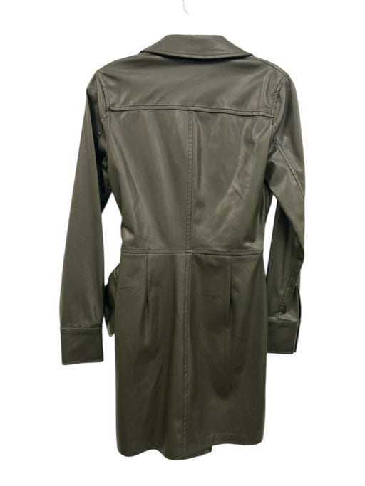 Bailey 44 Size S Green Polyurethane & Polyester Wrap Dress Green / S