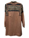 XiRENA Size S Cream & Multi Cotton Tie Belt Dress Cream & Multi / S