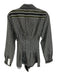Shoshanna Size Small Black, Green, White Polyester Abstract Button Down Top Black, Green, White / Small