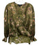 ALLSAINTS Size 4 Green & Beige Polyester Blend Floral Birds Long Sleeve Top Green & Beige / 4