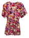 Ulla Johnson Size 0 Pink, Orange, multi Cotton Abstract Floral Dress Pink, Orange, multi / 0
