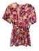 Ulla Johnson Size 0 Pink, Orange, multi Cotton Abstract Floral Dress Pink, Orange, multi / 0