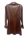 5a7 Cinq a Sept Size 6 Maroon Brown Viscose Polyurethane Long Sleeve Dress Maroon Brown / 6