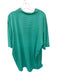 Masters Size XL Green & White Polyester Masters Logo Striped Golf Men's Polo Green & White / XL