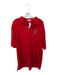 Peter Millar Size XL Red & Black Polyester UGA Golf Men's Polo Red & Black / XL