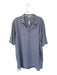 Peter Millar Size XL Navy & White Polyester Striped Golf Men's Polo Navy & White / XL