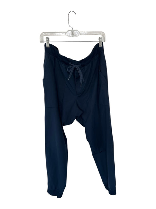 Lululemon Size XL Navy Polyester Solid Jogger Athletic Men's Pants Navy / XL