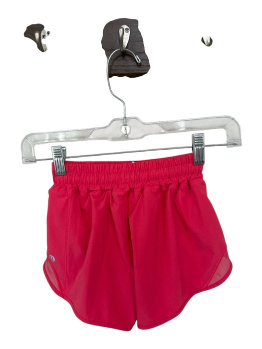 Lululemon Size 0 coral Recycled Polyester Blend Elastic Waist Athletic Shorts coral / 0