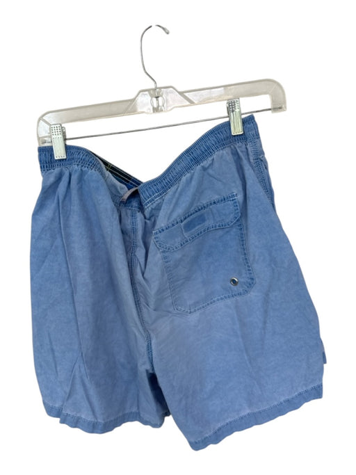 Barbour Size XL Blue Cotton Blend Solid Athletic Men's Shorts Blue / XL
