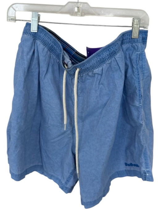 Barbour Size XL Blue Cotton Blend Solid Athletic Men's Shorts Blue / XL