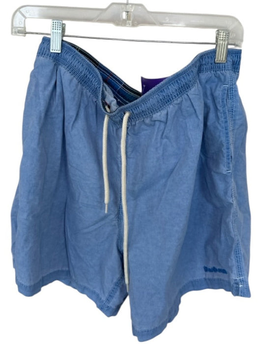 Barbour Size XL Blue Cotton Blend Solid Athletic Men's Shorts Blue / XL