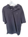 Peter Millar Size XL Navy & Orange Polyester Striped Golf Men's Polo Navy & Orange / XL